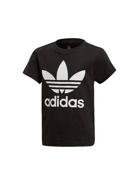 adidas t shirt mädchen schwarz|T.